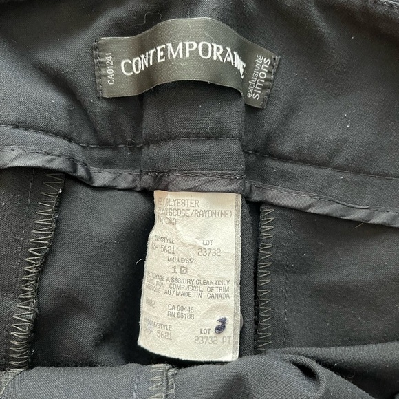 La contemporaine navy Blue formal Women's trousers size 10 - Picture 4 of 4